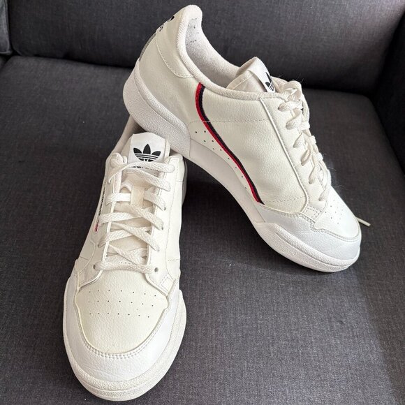 COPY Adidas Ortholite Continental 80 'White Navy Scarlet' Sneakers, Size 7 - Picture 5 of 8